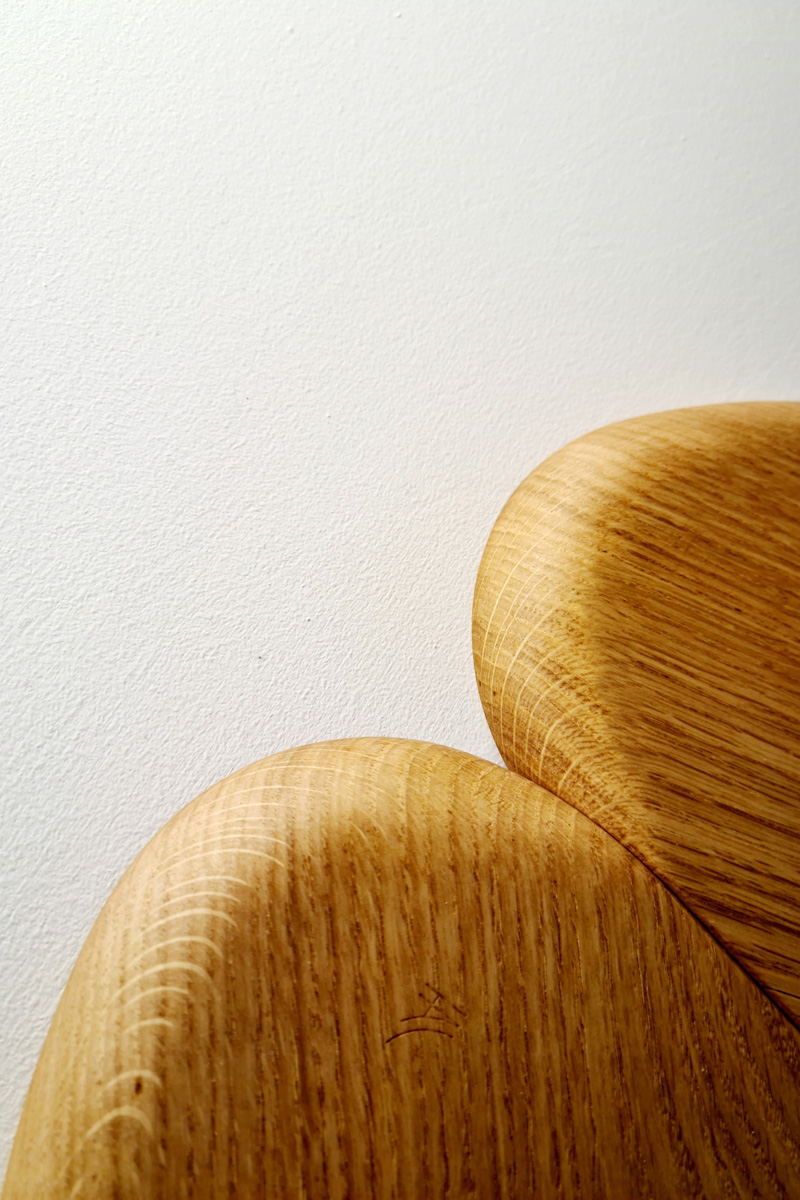 D&eacute;tail des courbes de l'assise.