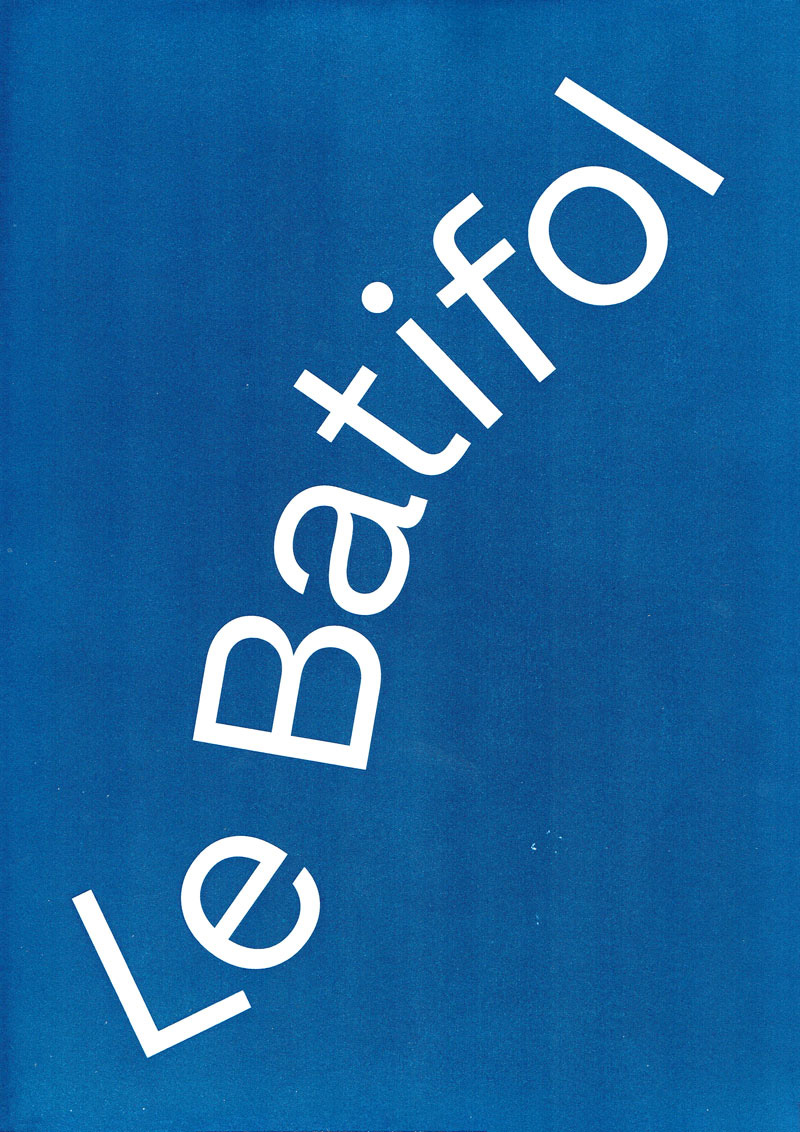 L'affiche &laquo;&nbsp;Le Batifol&nbsp;&raquo; de la s&eacute;rie &laquo;&nbsp;Font&nbsp;&raquo;.